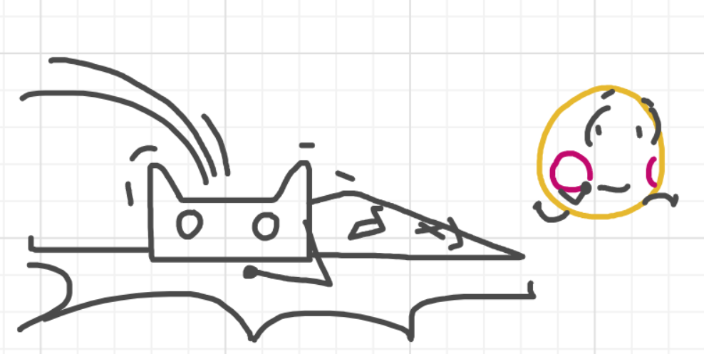 A panel from What's The Point, episode five of the Board Boards object show by Furretwalk/WalkingFurret.